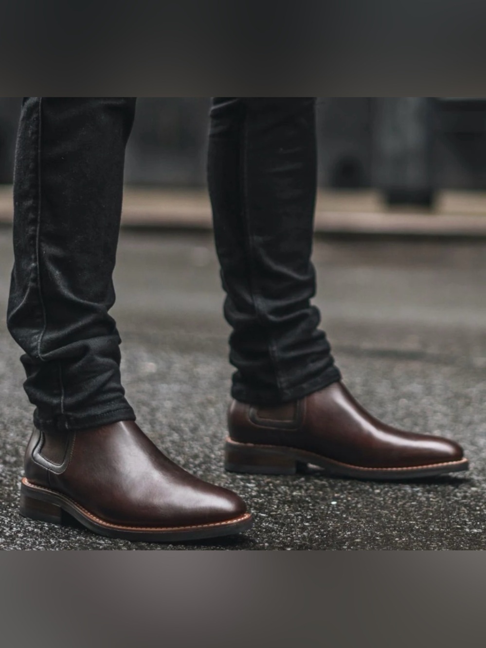 Thursday Boot Company Chelsea Duke Boots Sz 14 Brown Leather Minimalist Rugged - Picture 2 of 16